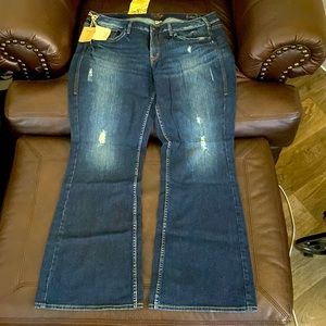 Silver Jeans Eden Flare Women’s Plus Jeans size 20